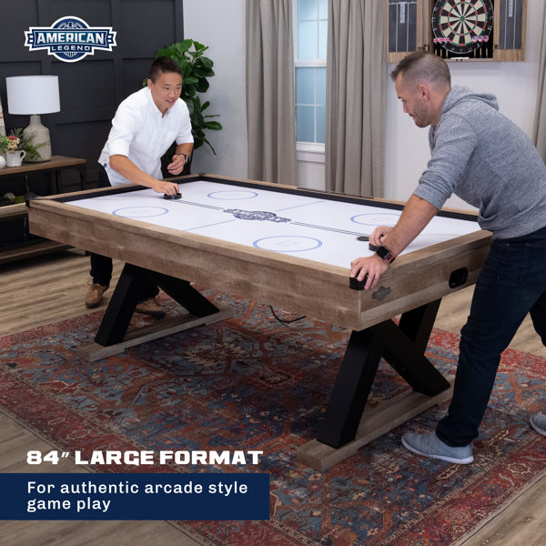 American Legend Kirkwood American Legend 84" 2 Player Air Hockey Table